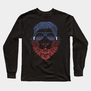 Modern Lion Long Sleeve T-Shirt